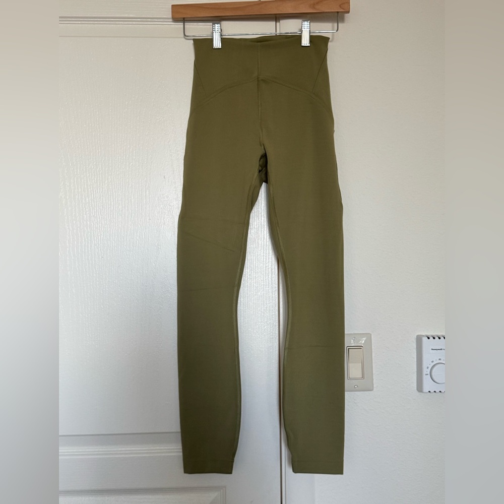 Lululemon Align leggings in Olive